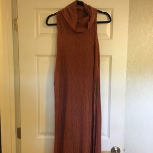 Free people turtleneck tank top and pants set